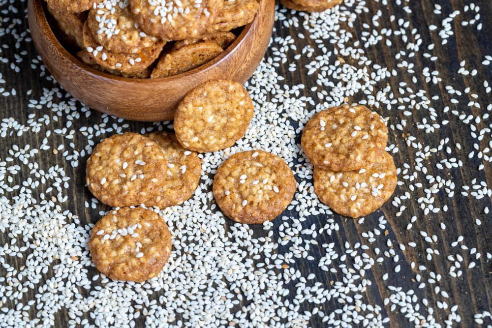 Glutenvrije Sesam koekjes