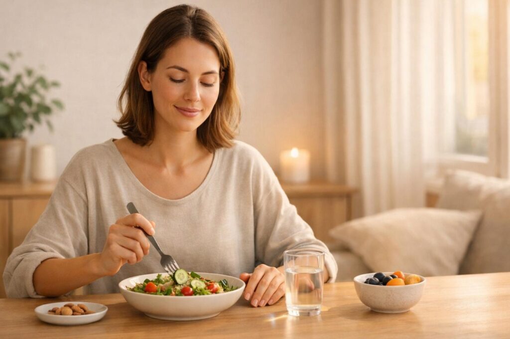 Hoe leer je beter luisteren naar je lichaam tijdens het eten?