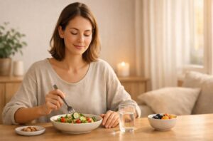 Wat is mindful eten en hoe helpt het bij bewuster eten?